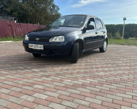 Синій ВАЗ 1119 Калина, об'ємом двигуна 1.6 л та пробігом 119 тис. км за 2100 $, фото 1 на Automoto.ua