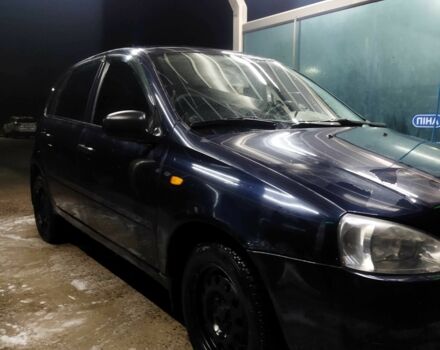 Синий ВАЗ 1119 Калина, объемом двигателя 1.6 л и пробегом 3 тыс. км за 1500 $, фото 1 на Automoto.ua
