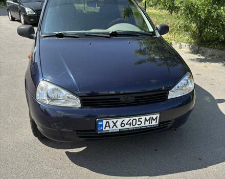 Синий ВАЗ 1119 Калина, объемом двигателя 1.6 л и пробегом 111 тыс. км за 1800 $, фото 1 на Automoto.ua