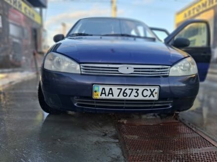 Синий ВАЗ 1119 Калина, объемом двигателя 1.6 л и пробегом 221 тыс. км за 850 $, фото 1 на Automoto.ua