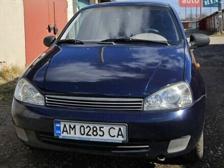 ВАЗ 1119 Калина 2008 в Житомире на Automoto.ua Синий ВАЗ 1119 Калина, объемом двигателя 1.6 л и пробегом 102 тыс. км за 3000 $, фото 1 на Automoto.ua