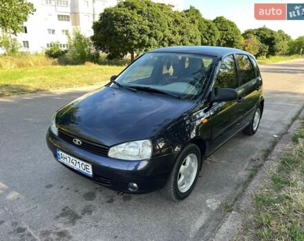 Синий ВАЗ 1119 Калина, объемом двигателя 1.6 л и пробегом 155 тыс. км за 2499 $, фото 1 на Automoto.ua