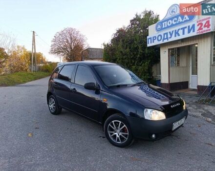 Синий ВАЗ 1119 Калина, объемом двигателя 1.4 л и пробегом 119 тыс. км за 1650 $, фото 1 на Automoto.ua