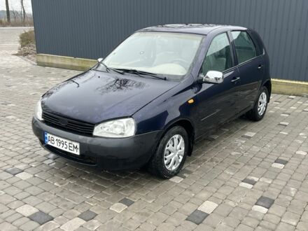 Синій ВАЗ 1119 Калина, об'ємом двигуна 1.6 л та пробігом 170 тис. км за 1100 $, фото 1 на Automoto.ua