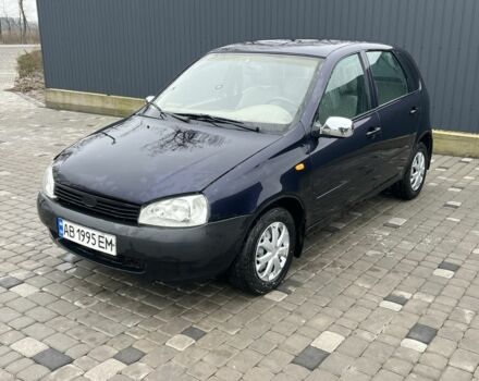 Синій ВАЗ 1119 Калина, об'ємом двигуна 1.6 л та пробігом 170 тис. км за 1100 $, фото 1 на Automoto.ua