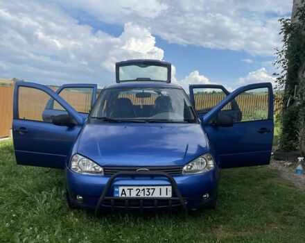 Синій ВАЗ 1119 Калина, об'ємом двигуна 1.4 л та пробігом 110 тис. км за 1899 $, фото 1 на Automoto.ua