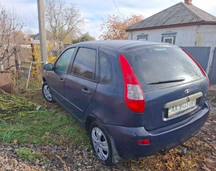 Синий ВАЗ 1119 Калина, объемом двигателя 1.6 л и пробегом 200 тыс. км за 1200 $, фото 1 на Automoto.ua