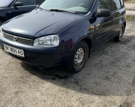 Синій ВАЗ 1119 Калина, об'ємом двигуна 1.4 л та пробігом 130 тис. км за 999 $, фото 1 на Automoto.ua