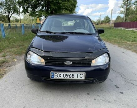 Синий ВАЗ 1119 Калина, объемом двигателя 1.4 л и пробегом 53 тыс. км за 2204 $, фото 1 на Automoto.ua