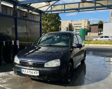 Синий ВАЗ 1119 Калина, объемом двигателя 1.39 л и пробегом 160 тыс. км за 1500 $, фото 1 на Automoto.ua