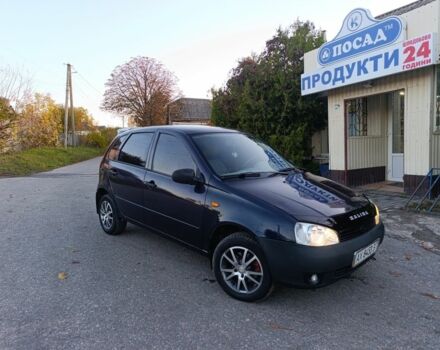 Синий ВАЗ 1119 Калина, объемом двигателя 1.4 л и пробегом 116 тыс. км за 1650 $, фото 1 на Automoto.ua