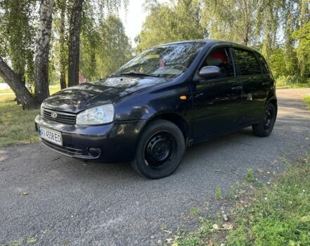 Синий ВАЗ 1119 Калина, объемом двигателя 1.6 л и пробегом 162 тыс. км за 1500 $, фото 1 на Automoto.ua