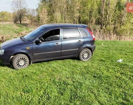 Синий ВАЗ 1119 Калина, объемом двигателя 1.6 л и пробегом 120 тыс. км за 2600 $, фото 1 на Automoto.ua