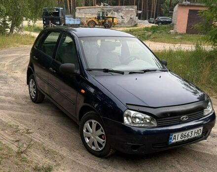Синий ВАЗ 1119 Калина, объемом двигателя 1.4 л и пробегом 269 тыс. км за 1750 $, фото 1 на Automoto.ua