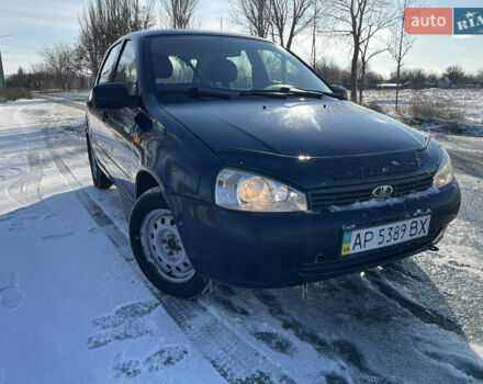 Синий ВАЗ 1119 Калина, объемом двигателя 1.39 л и пробегом 101 тыс. км за 2350 $, фото 1 на Automoto.ua