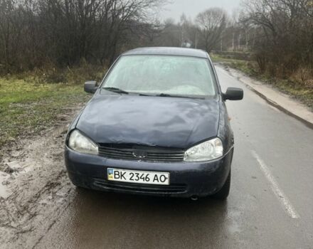 Синий ВАЗ 1119 Калина, объемом двигателя 1.6 л и пробегом 3 тыс. км за 950 $, фото 1 на Automoto.ua