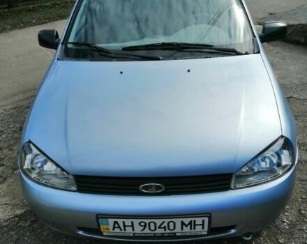 Синий ВАЗ 1119 Калина, объемом двигателя 1.39 л и пробегом 49 тыс. км за 3500 $, фото 1 на Automoto.ua