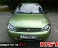 Зеленый ВАЗ 1119 Калина, объемом двигателя 1.4 л и пробегом 110 тыс. км за 3200 $, фото 1 на Automoto.ua