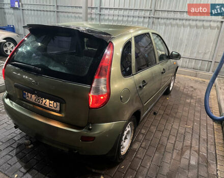 Зелений ВАЗ 1119 Калина, об'ємом двигуна 1.6 л та пробігом 198 тис. км за 2000 $, фото 3 на Automoto.ua