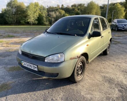 Зелений ВАЗ 1119 Калина, об'ємом двигуна 1.4 л та пробігом 195 тис. км за 1050 $, фото 2 на Automoto.ua