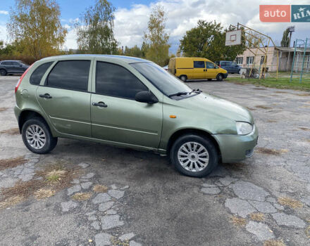Зеленый ВАЗ 1119 Калина, объемом двигателя 1.39 л и пробегом 200 тыс. км за 1200 $, фото 2 на Automoto.ua