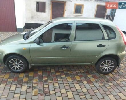 Зеленый ВАЗ 1119 Калина, объемом двигателя 1.39 л и пробегом 70 тыс. км за 2800 $, фото 4 на Automoto.ua