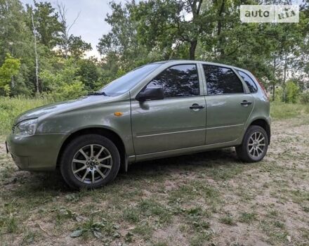 Зелений ВАЗ 1119 Калина, об'ємом двигуна 1.6 л та пробігом 65 тис. км за 2800 $, фото 1 на Automoto.ua