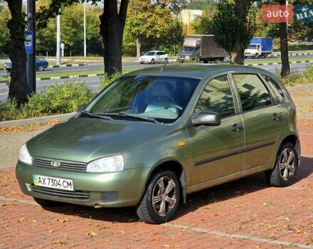 Зеленый ВАЗ 1119 Калина, объемом двигателя 1.4 л и пробегом 89 тыс. км за 1999 $, фото 4 на Automoto.ua