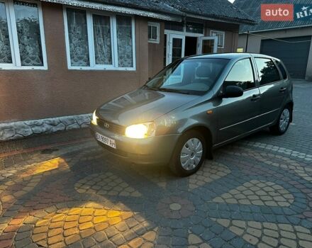 Зеленый ВАЗ 1119 Калина, объемом двигателя 1.6 л и пробегом 80 тыс. км за 2650 $, фото 1 на Automoto.ua
