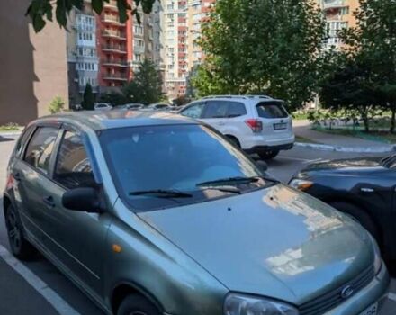 Зеленый ВАЗ 1119 Калина, объемом двигателя 1.6 л и пробегом 230 тыс. км за 1799 $, фото 1 на Automoto.ua