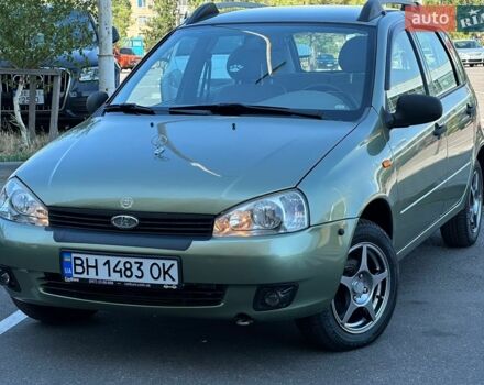 Зелений ВАЗ 1119 Калина, об'ємом двигуна 1.6 л та пробігом 80 тис. км за 2850 $, фото 1 на Automoto.ua