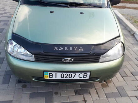 ВАЗ 1119 Калина 2008 у Дніпро (Дніпропетровську) на Automoto.ua Зелений ВАЗ 1119 Калина, об'ємом двигуна 1.39 л та пробігом 281 тис. км за 2450 $, фото 1 на Automoto.ua