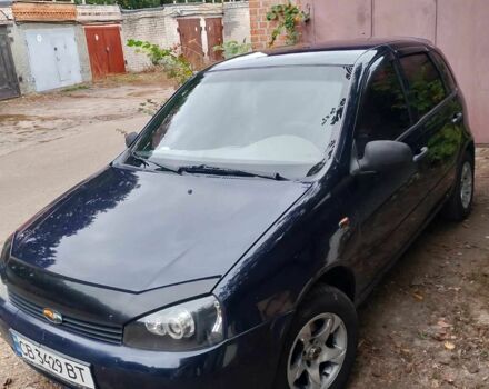 Синий ВАЗ 1119 Kalina Sport, объемом двигателя 1.6 л и пробегом 197 тыс. км за 2600 $, фото 1 на Automoto.ua