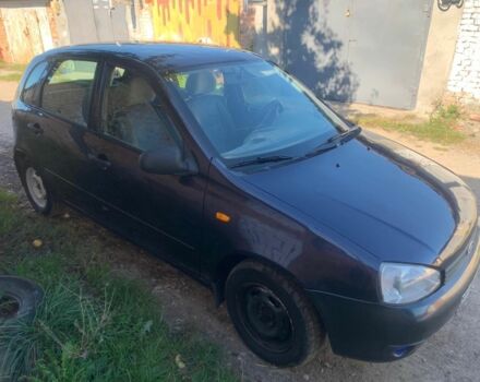 Синий ВАЗ 1119 Kalina Sport, объемом двигателя 1.6 л и пробегом 174 тыс. км за 1600 $, фото 1 на Automoto.ua