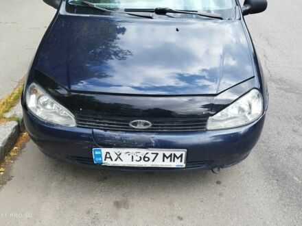 Синий ВАЗ 1119 Kalina Sport, объемом двигателя 1.4 л и пробегом 197 тыс. км за 800 $, фото 1 на Automoto.ua