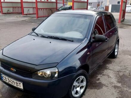 Синий ВАЗ 1119 Kalina Sport, объемом двигателя 1.6 л и пробегом 197 тыс. км за 2600 $, фото 1 на Automoto.ua