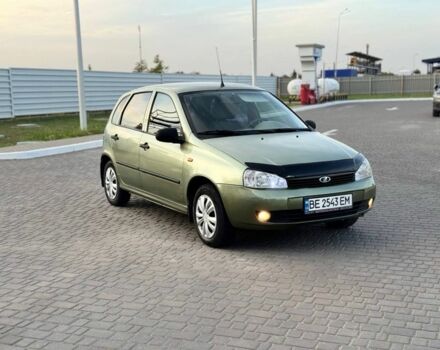 Зеленый ВАЗ 1119 Kalina Sport, объемом двигателя 1.4 л и пробегом 218 тыс. км за 1900 $, фото 2 на Automoto.ua