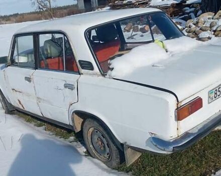 Белый ВАЗ 2101, объемом двигателя 1.3 л и пробегом 807 тыс. км за 450 $, фото 1 на Automoto.ua