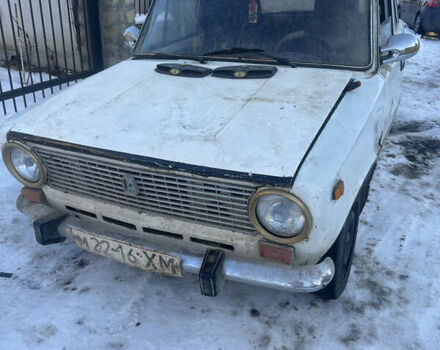 Белый ВАЗ 2101, объемом двигателя 1.3 л и пробегом 456 тыс. км за 344 $, фото 1 на Automoto.ua