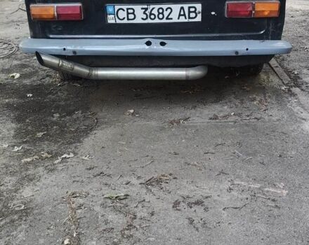 Черный ВАЗ 2101, объемом двигателя 1.3 л и пробегом 111 тыс. км за 450 $, фото 2 на Automoto.ua