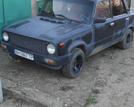 Черный ВАЗ 2101, объемом двигателя 1.2 л и пробегом 65 тыс. км за 370 $, фото 1 на Automoto.ua