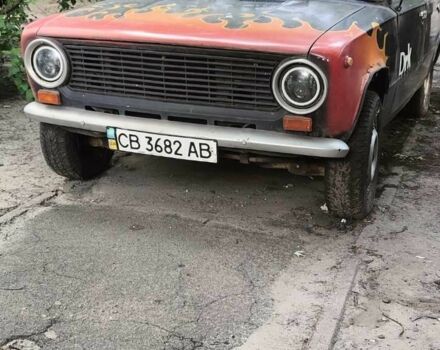Черный ВАЗ 2101, объемом двигателя 1.3 л и пробегом 111 тыс. км за 450 $, фото 1 на Automoto.ua