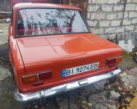 Красный ВАЗ 2101, объемом двигателя 1.2 л и пробегом 97 тыс. км за 1023 $, фото 3 на Automoto.ua