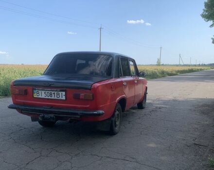 Красный ВАЗ 2101, объемом двигателя 1.3 л и пробегом 125 тыс. км за 362 $, фото 3 на Automoto.ua