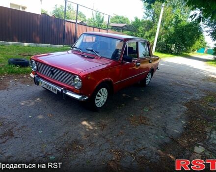 Красный ВАЗ 2101, объемом двигателя 1.2 л и пробегом 200 тыс. км за 400 $, фото 1 на Automoto.ua