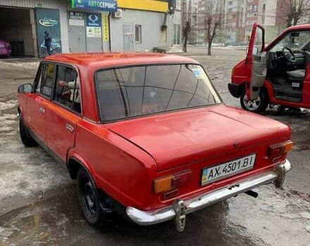 Красный ВАЗ 2101, объемом двигателя 1.3 л и пробегом 558 тыс. км за 650 $, фото 1 на Automoto.ua