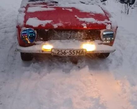 Красный ВАЗ 2101, объемом двигателя 1.2 л и пробегом 100 тыс. км за 450 $, фото 1 на Automoto.ua