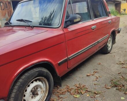 Красный ВАЗ 2101, объемом двигателя 1 л и пробегом 120 тыс. км за 500 $, фото 1 на Automoto.ua
