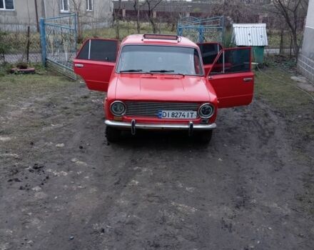Красный ВАЗ 2101, объемом двигателя 1.2 л и пробегом 50 тыс. км за 650 $, фото 1 на Automoto.ua