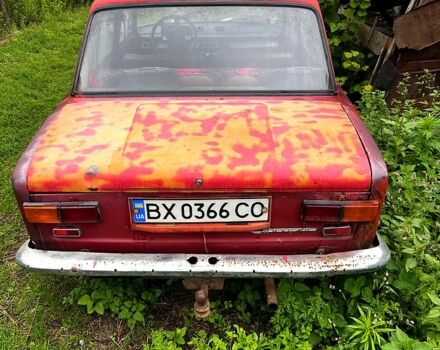 Красный ВАЗ 2101, объемом двигателя 1.2 л и пробегом 287 тыс. км за 375 $, фото 2 на Automoto.ua